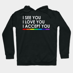 I see you I love you I accept you Hoodie